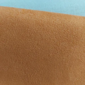 Алькантара на подложке Оранжевая