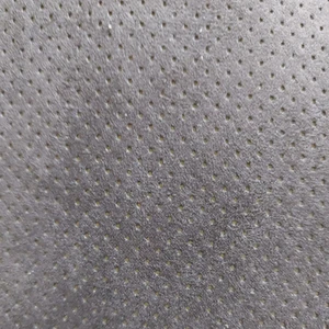 Алькантара на поролоне Шоколадная перфорация